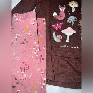 Toddler 4T woodland outfit.